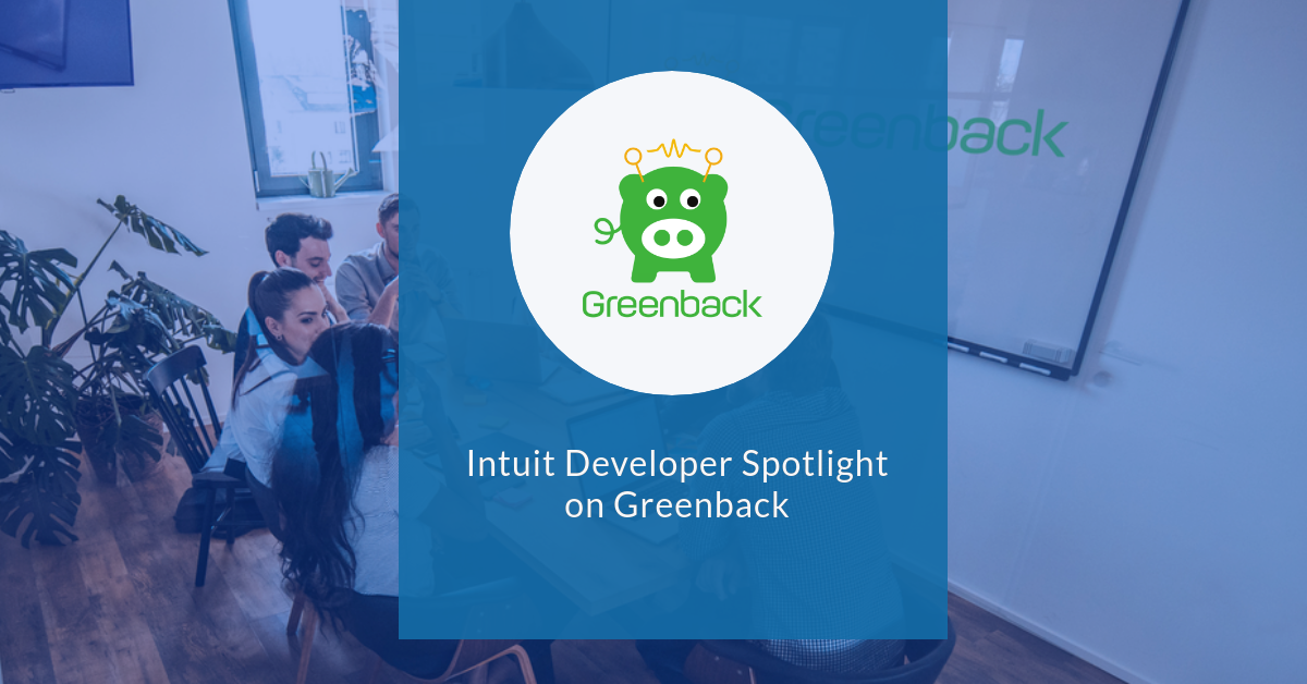 Intuit Developer Spotlight on Greenback